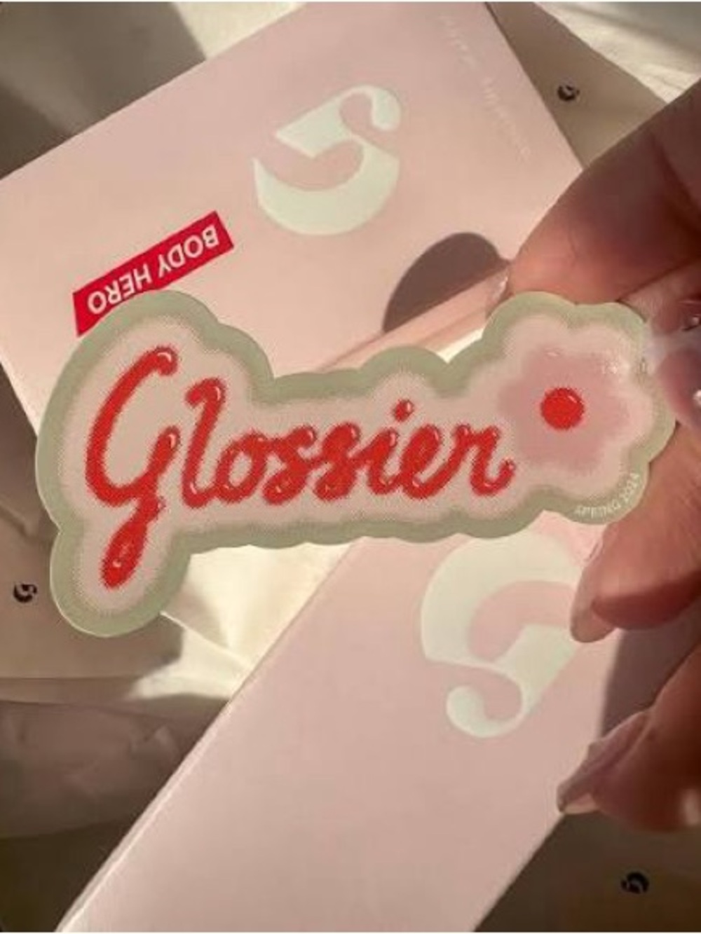 Glossier Spring 2024 Sticker